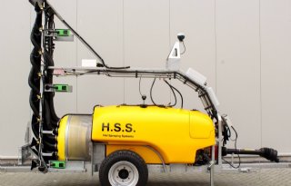 HSS-techniek boomgaardspuiten werkt 99 procent driftreducerend
