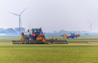 'Boer staat aan het roer met renure'