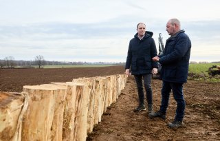 Agrariërs in Terblijt nemen het initiatief tegen wateroverlast