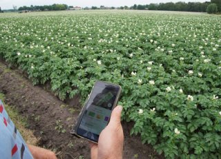 Met de satelliet in je broekzak de akker op