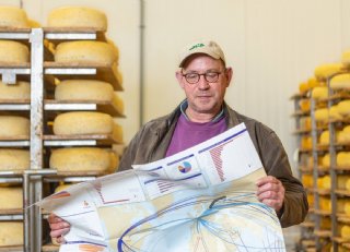 Wereldzuivelkaart brengt melkstromen in beeld