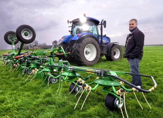 OptiTurn-schuddertand is noviteit van nieuwe Krone-schudder