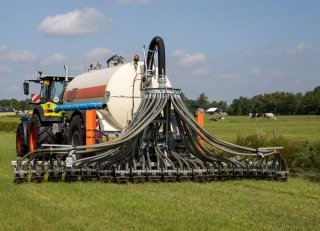 Boerenbemester met grote capaciteit